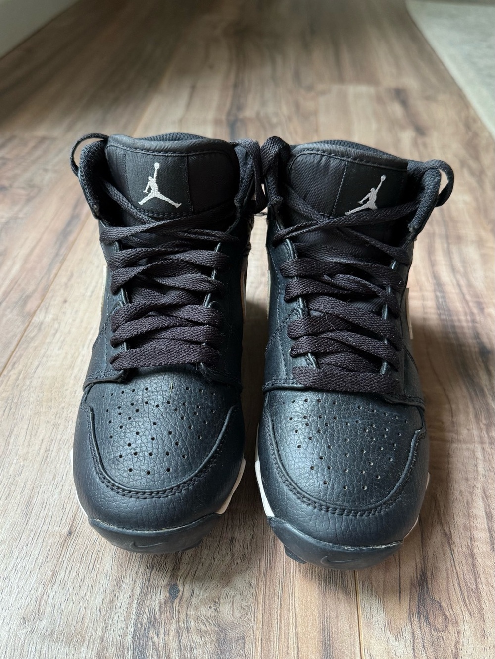 Jordan 1 Mid Little/Big Kid Baseball Cleats